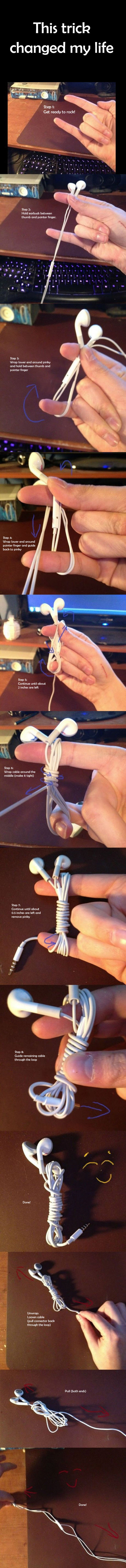 Life hack: Anti-chaos-cable