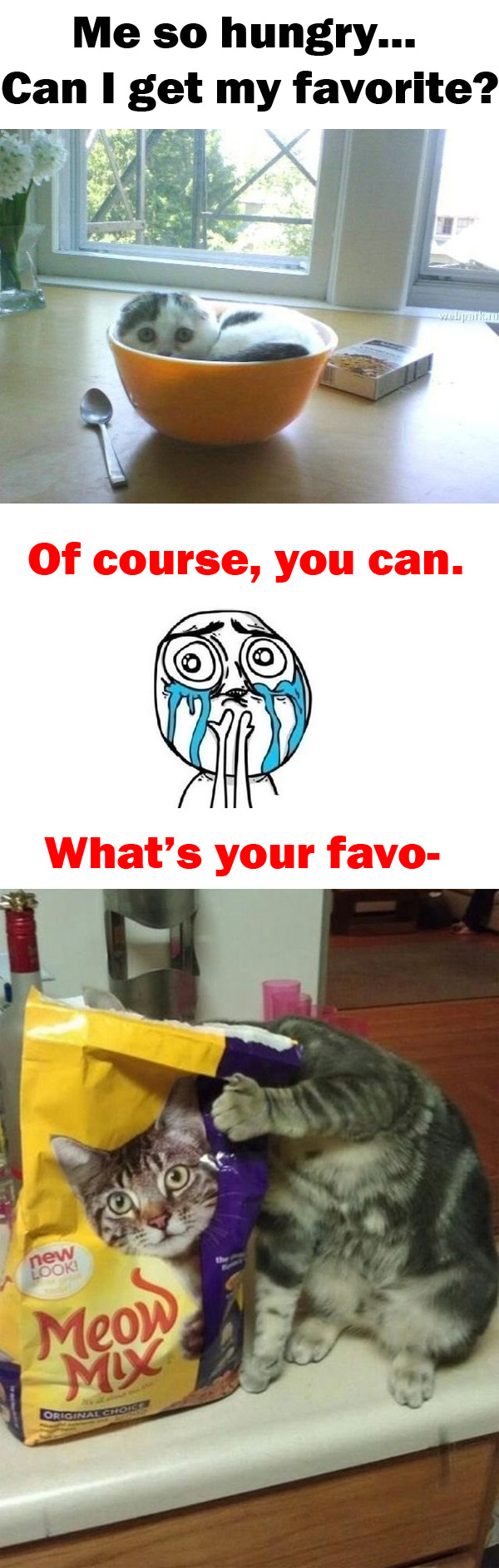 Can I get my favorite?