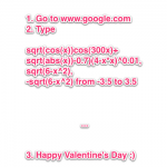 Happy Valentine’s Day from Google