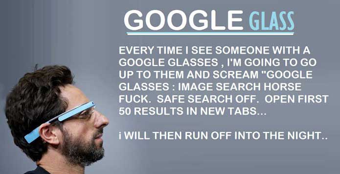 That's why I love Google Glasses!