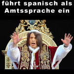 Papst Jorge: Spanisch wird neue Amtssprache im Vatikan