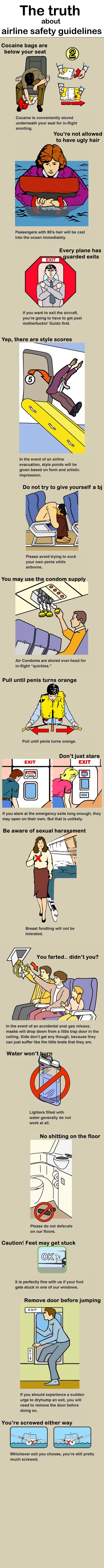 The truth about Airline Guidelines